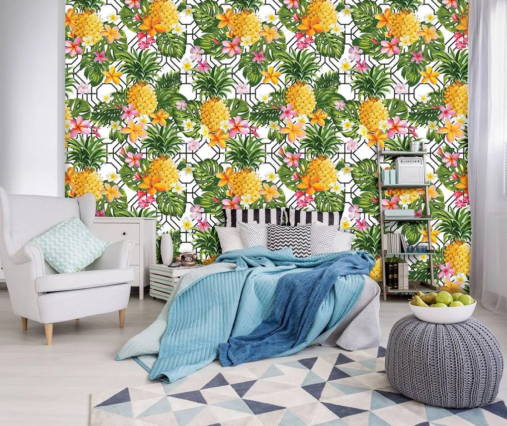 Fototapet - Ananas (254x184 cm)