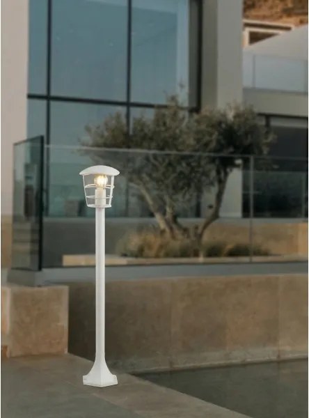 Eglo 18799 - Lampă de exterior ALORIA 1xE27/60W/230V IP44 albă