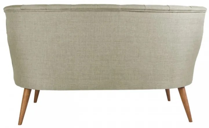 Canapea 2 Locuri, Lemn Solid, Richland Loveseat, Gri