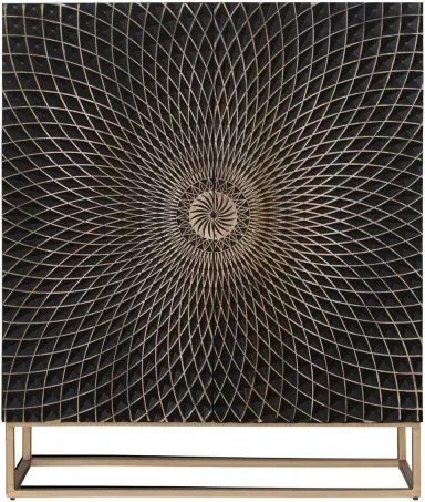 Comoda moderna cu model abstract mandala Illusion 120cm