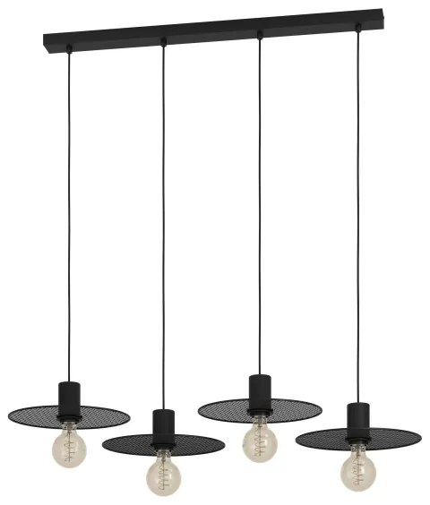 Lustră pe cablu Eglo 43732 IKESTON 4xE27/40W/230V