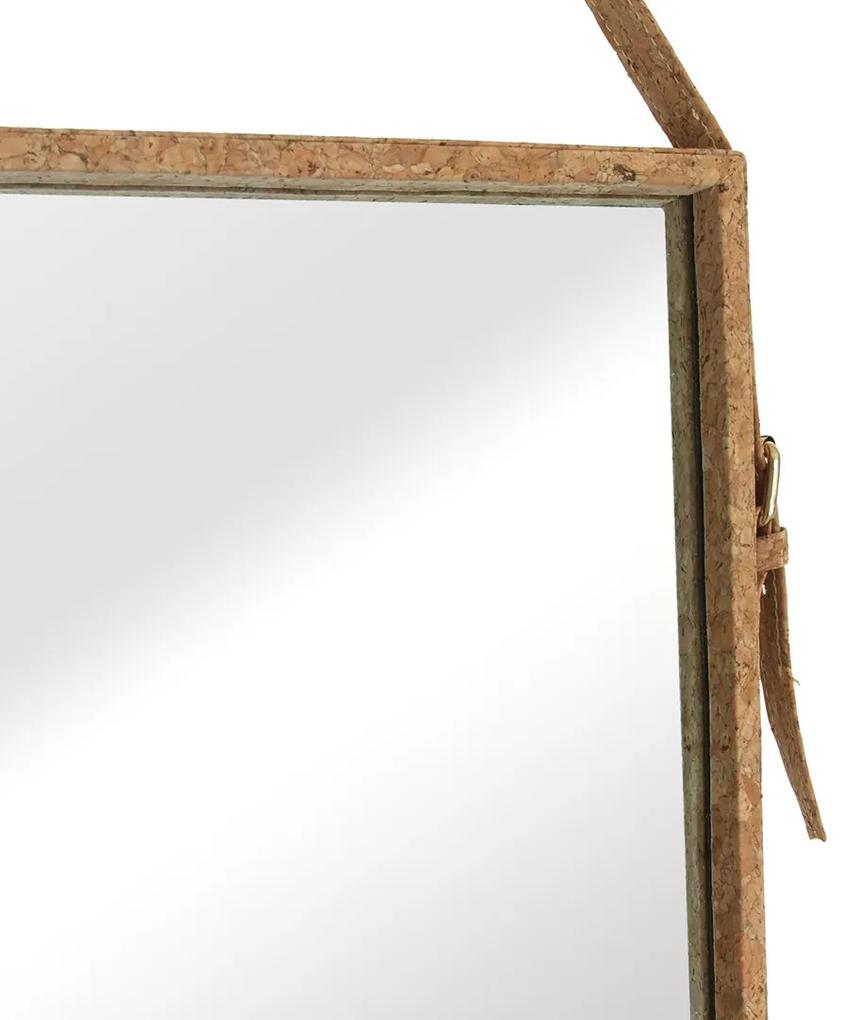 Oglinda patrata TOZAL cu rama din pluta