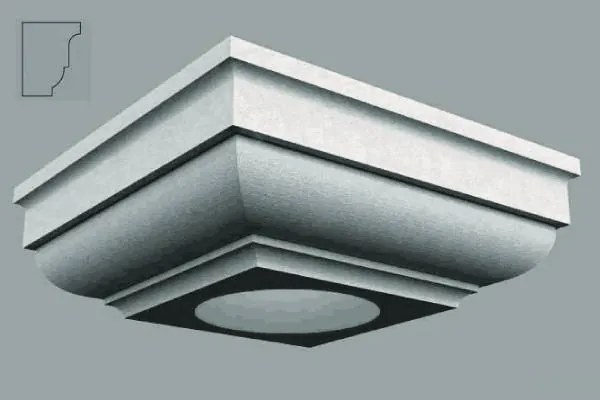 Capitel coloana exterior F01A-25x25x44cm