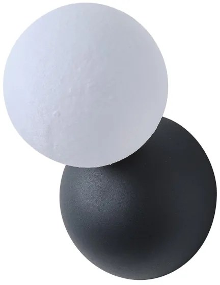 Aplică 1xG9/25W/230V negru