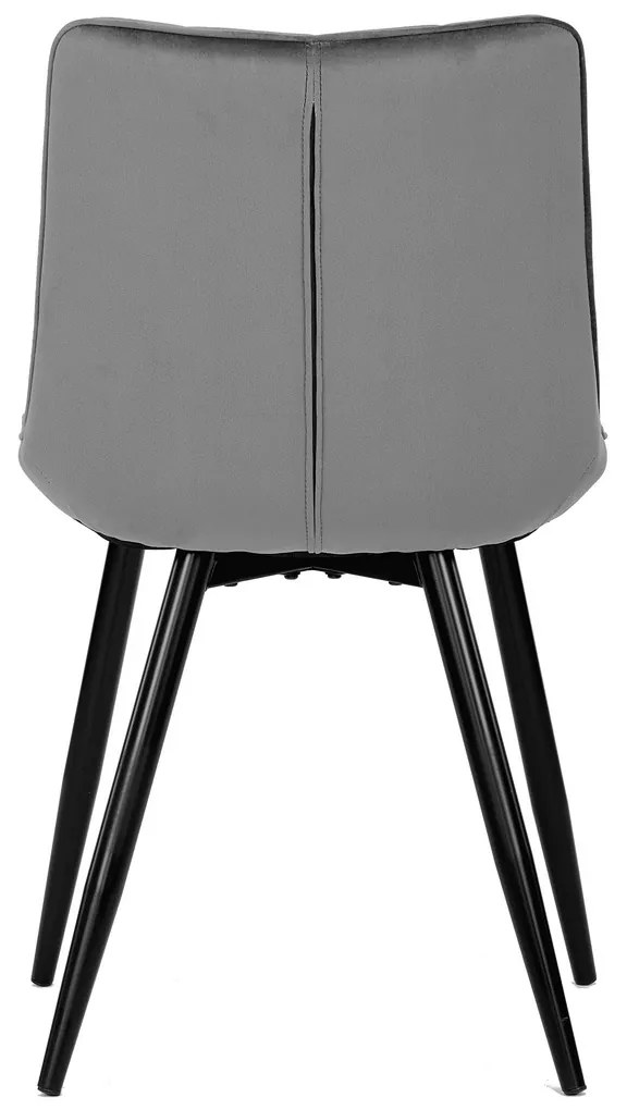 Set de scaune de sufragerie CT-384 GREY4, 4 buc