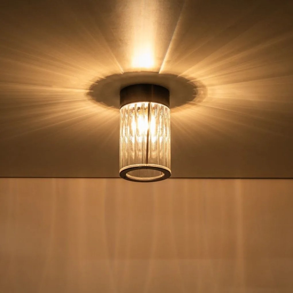 Spot aplicat design modern ARIA titan periat