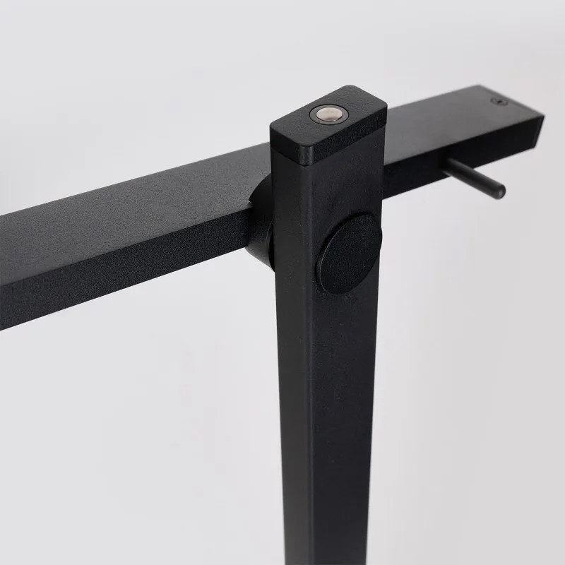 Lampa LED de podea stil minimalist ONTARIO BK DIMM SWITCH