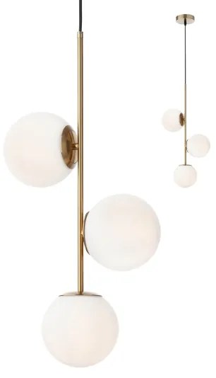 Lustră pe cablu NIVA 3xE14/28W/230V Redo 01-2627