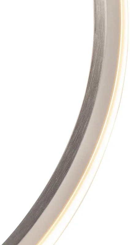 Plafoniera de design din oțel cu dimmer inclus LED - Viola Due