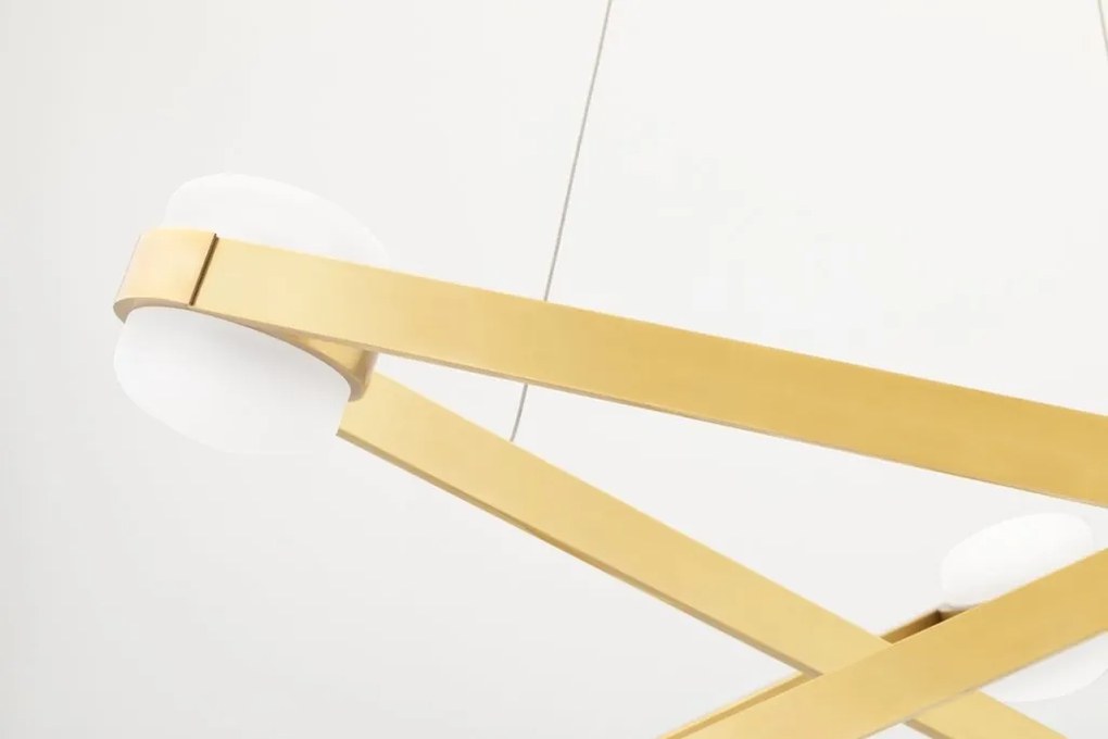 Lustra suspendata LED, design modern, ORBIT
