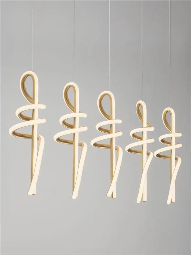 Lustra cu 4 pendule LED SOLINE