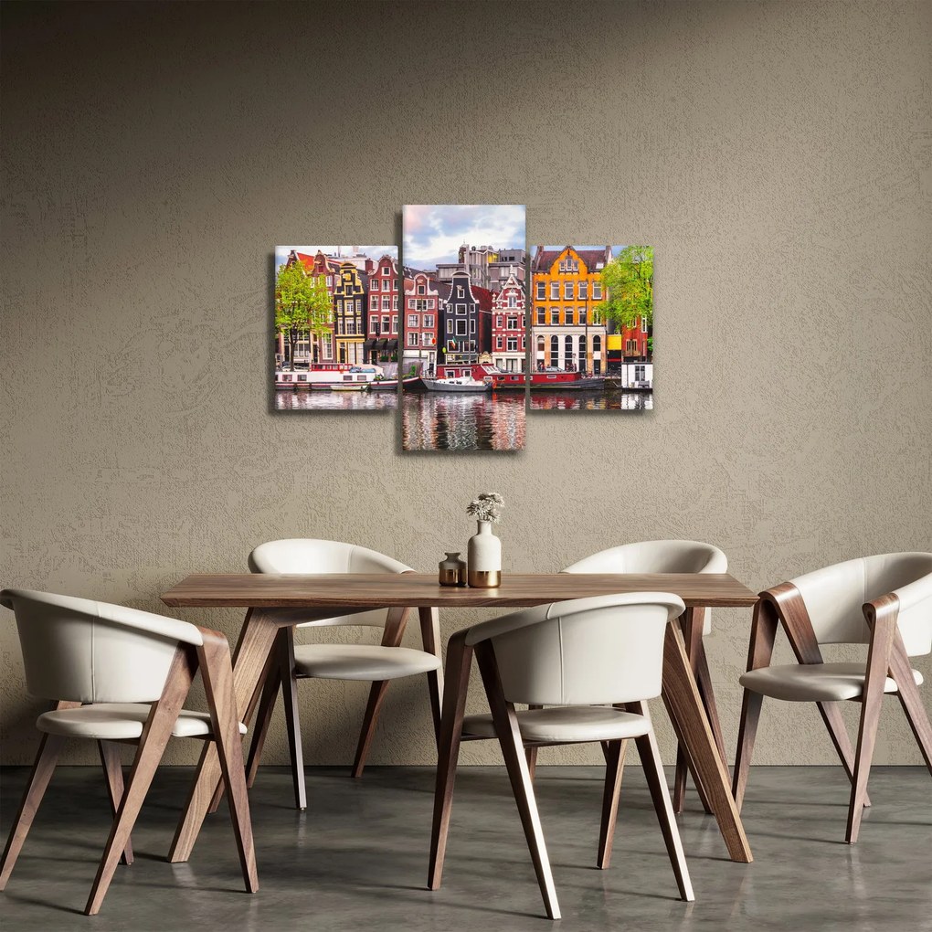 Tablou - Amsterdam, case de dans (90x60 cm)