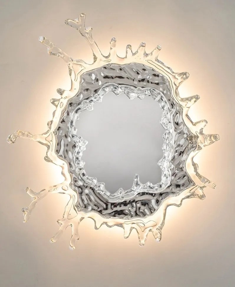 Aplica LED perete sau tavan design Art Deco Mirror Splash L
