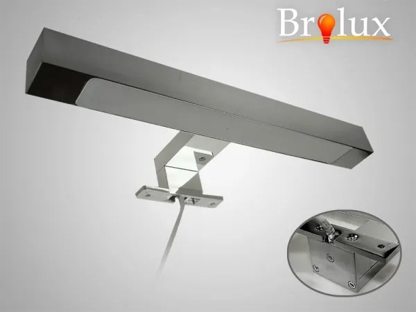 Iluminare LED pentru oglindă de baie ENGIS LED/7,2W/230V 30 cm IP44 crom lucios
