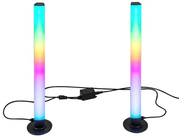 SET 2x lampă LED RGB dimabilă de masă Rabalux 76014 PACO LED/5W/5V