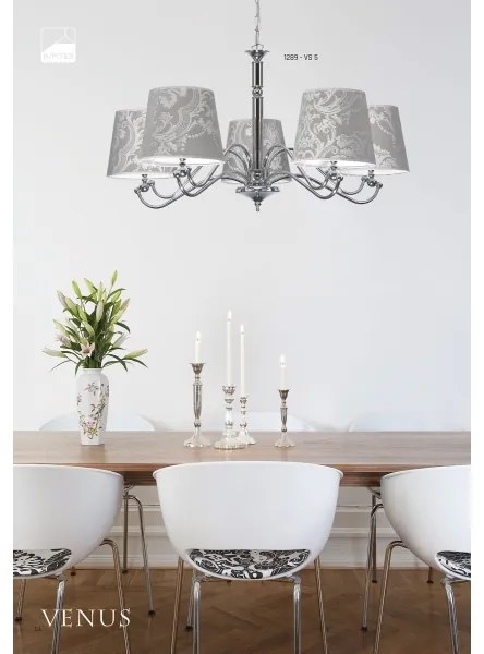 JUPITER 1289-VS5 - Lampa suspendata VENUS 5xE27/60W