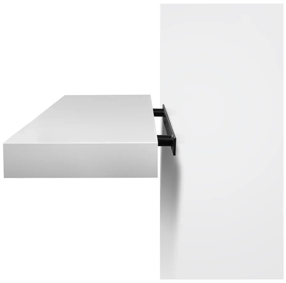 Raft TemaHome Balda, lățime 90 cm, alb