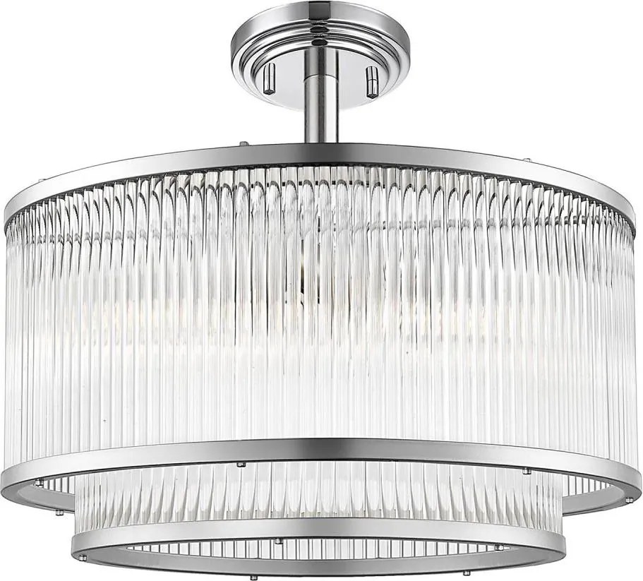 Brilagi - Lustru aplicat RAMOS 5xE14/60W/230V crom lucios