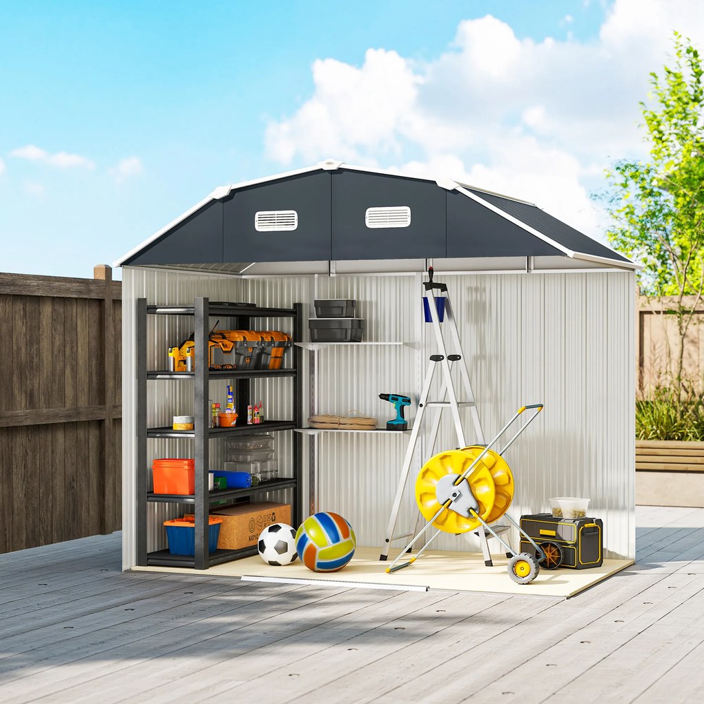 Outsunny Sopron de Depozitare in Aer Liber de 8' x 4' | Aosom Romania