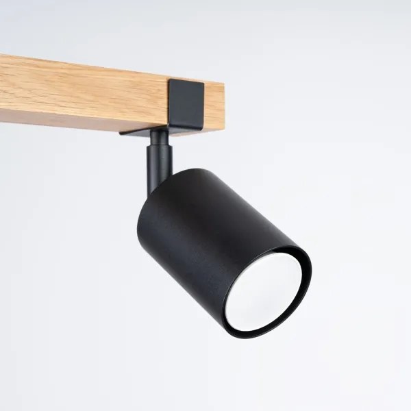 Spot Sollux SL.1344 FAGER 2xGU10/10W/230V negru