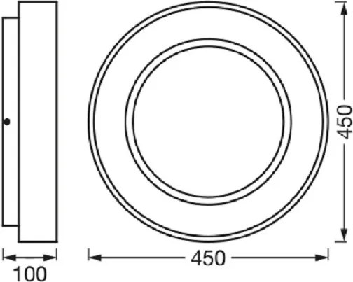 Ledvance SUN@HOME CIRCULAR LED 18,5W 230V Wi-Fi plafonieră dimabilă