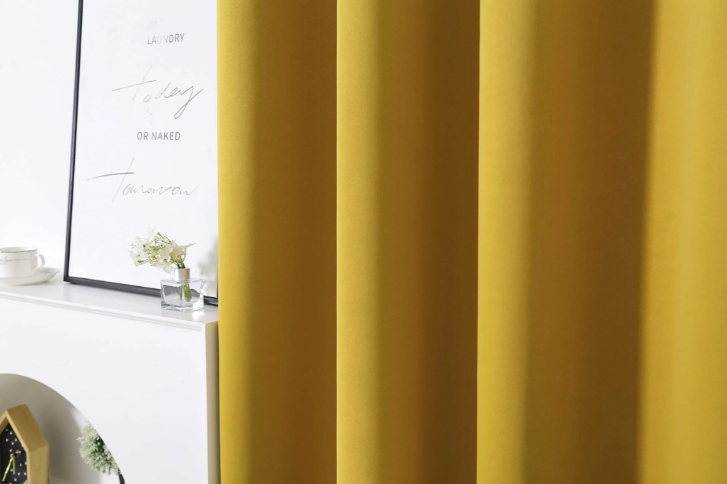 Draperie galbena OXFORD 140x250 cm Agatat: Rejansa