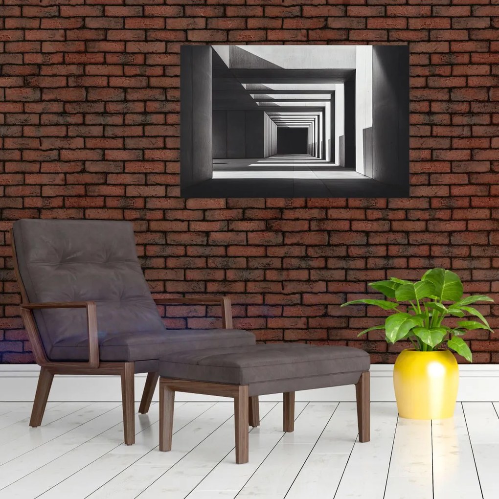 Tablou - Tunel Pătrat (90x60 cm)