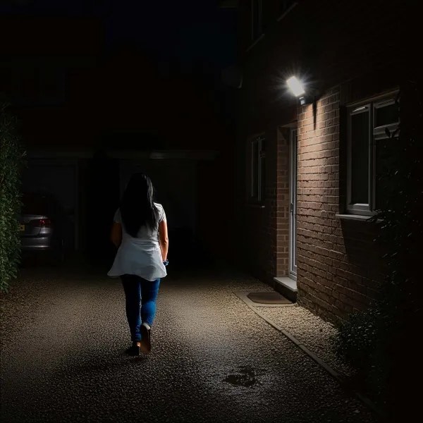 Nedis WIFILOFS21FBK- Proiector LED SmartLife dimmabil 20W/230V 3000-6500K IP44 Wi-Fi