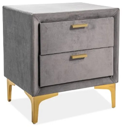 Supermobel Noptiera MONAKO Velvet, 53x56x36, bluvel 52