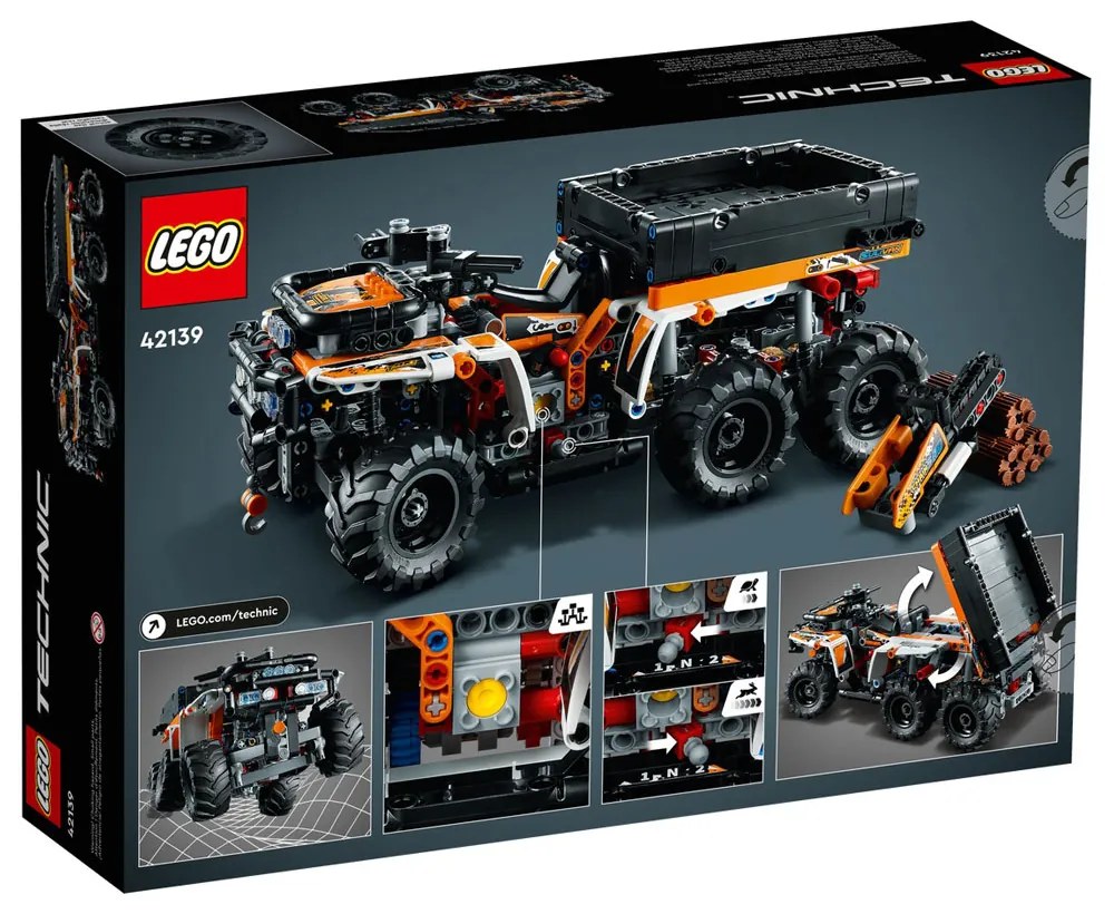 Set de construit LEGO Technic, ATV, 764 piese