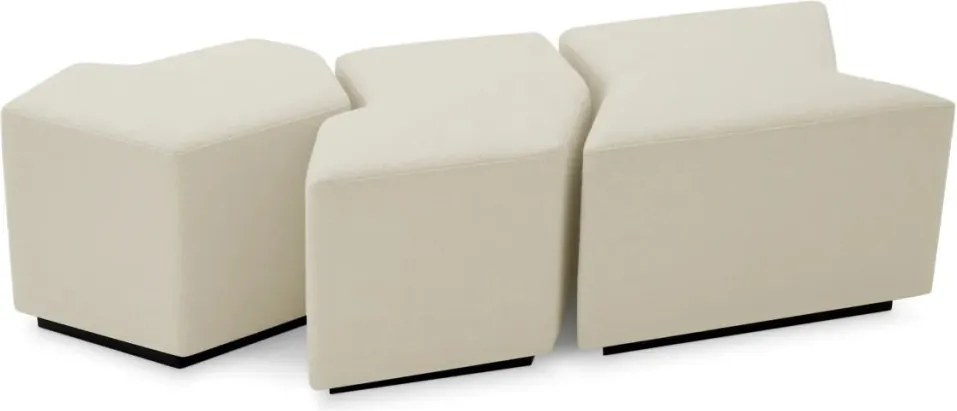 Set de 3 tabureti design LUX Filbert