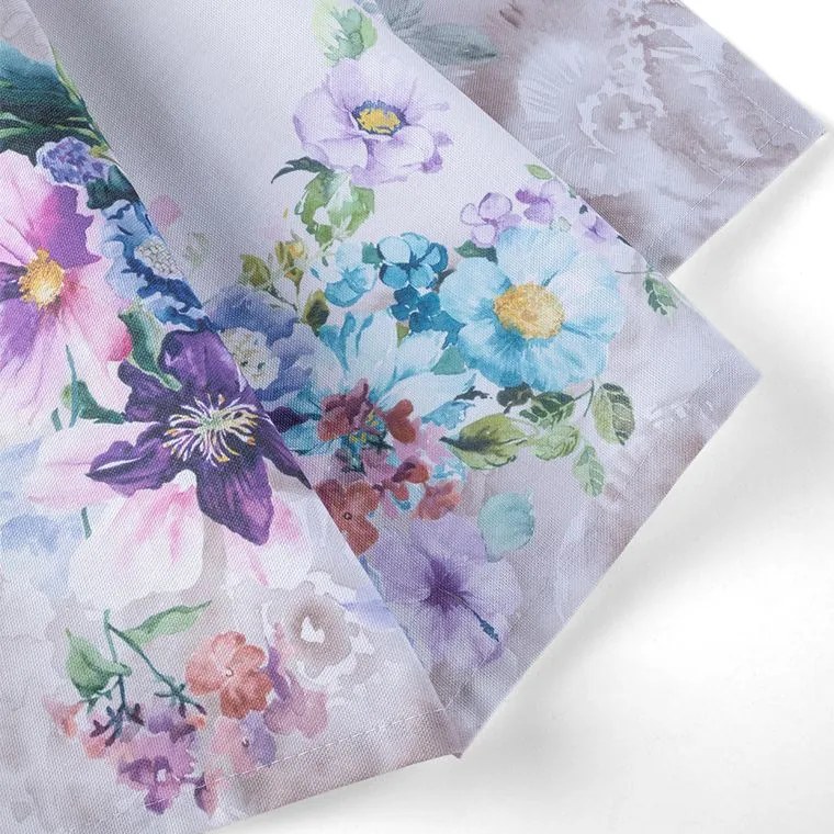 decoDoma Traversă de masă cu imprimeu ÎNFLORIRE FLORALĂ 45 x 140 cm