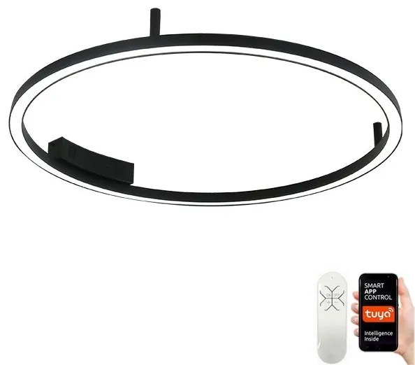 Plafonieră LED dimabilă Immax NEO 07246-80 FINO LED/55W/230V 80cm Tuya + telecomandă