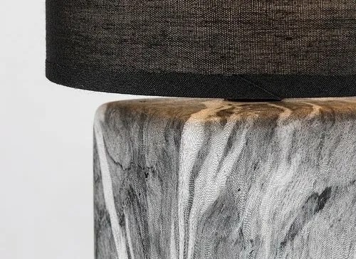 Lampă de masă Rabalux 74068 Nalisa, pătrată,negru