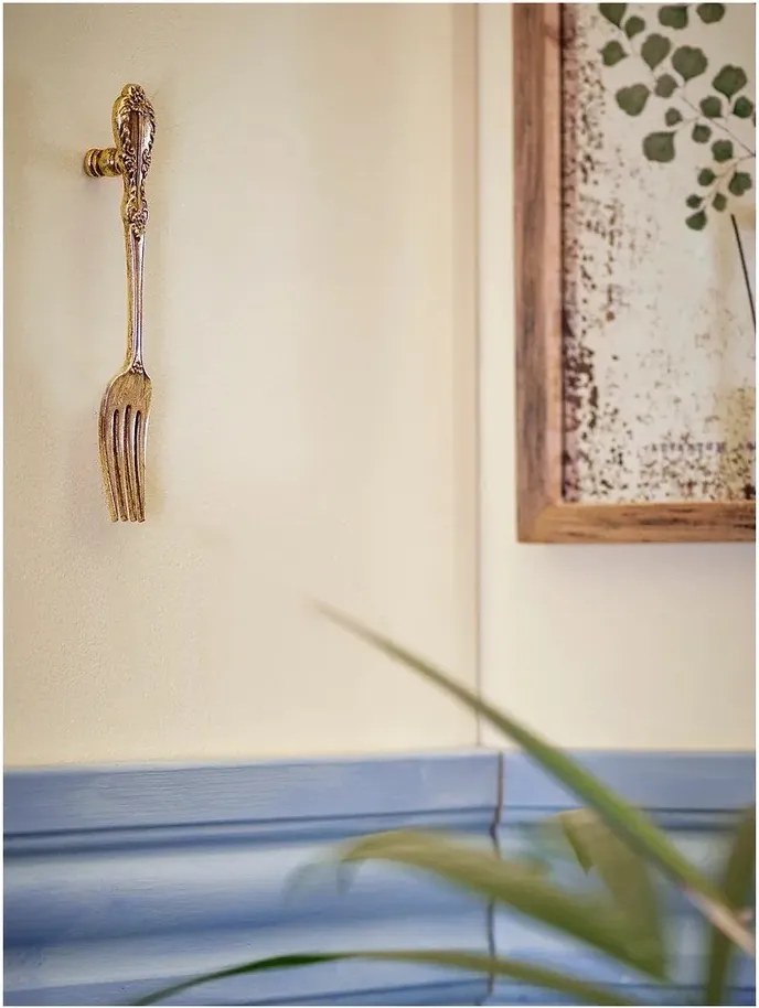 Cârlig auriu de montat pe perete din metal Cella – Bloomingville