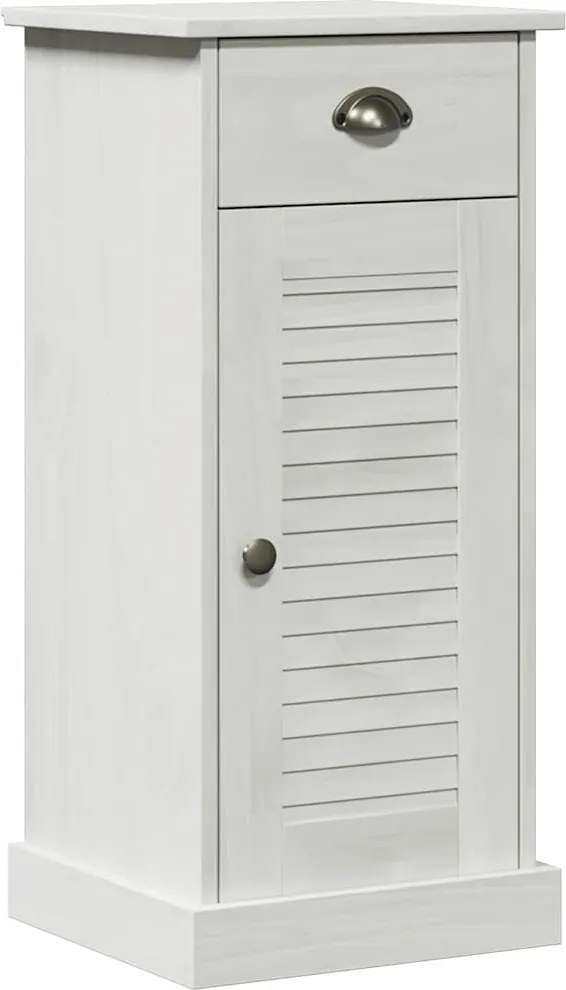 vidaXL Dulap de Baie cu raft VIGO Maro și Maro Miere 37,5 x 34 x 80 cm