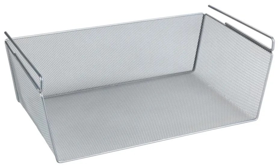 WENKO 53143100 - Coș 49 x 28 cm, argintiu