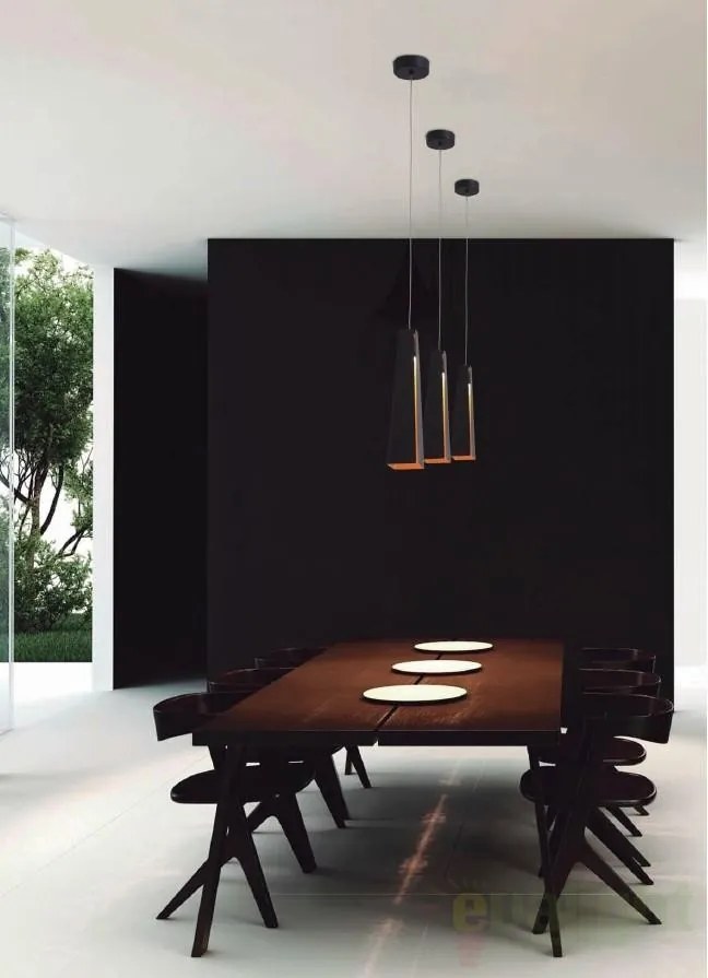 Pendul modern inaltime 186cm LED Pluma 64172