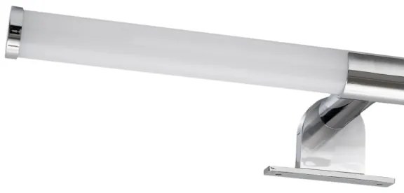 Aplica LED pentru oglindă de baie 2-în-1 APA LED, 6W, 230V, 40 cm, IP44, crom lucios