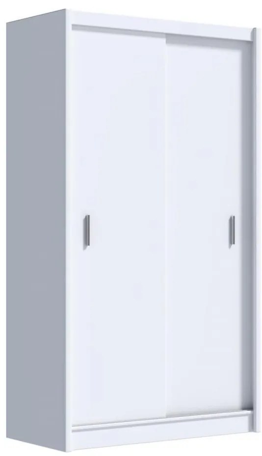 Șifonier cu uși culisante SAPHIRA 150x215 cm alb