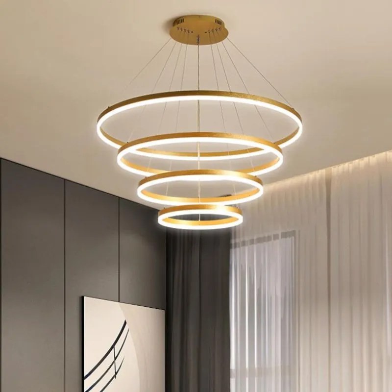 Lustra LED Cu Telecomanda, Elit's EsnF316-4, 288ww