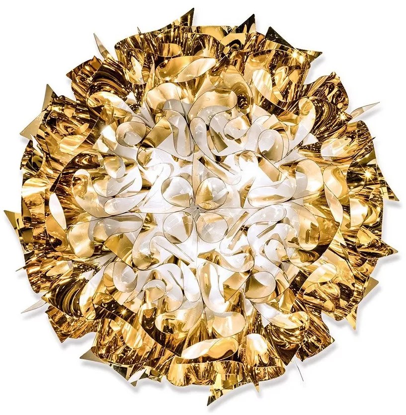 Aplica perete sau tavan design unicat realizat manual Veli Large Gold, 78cm