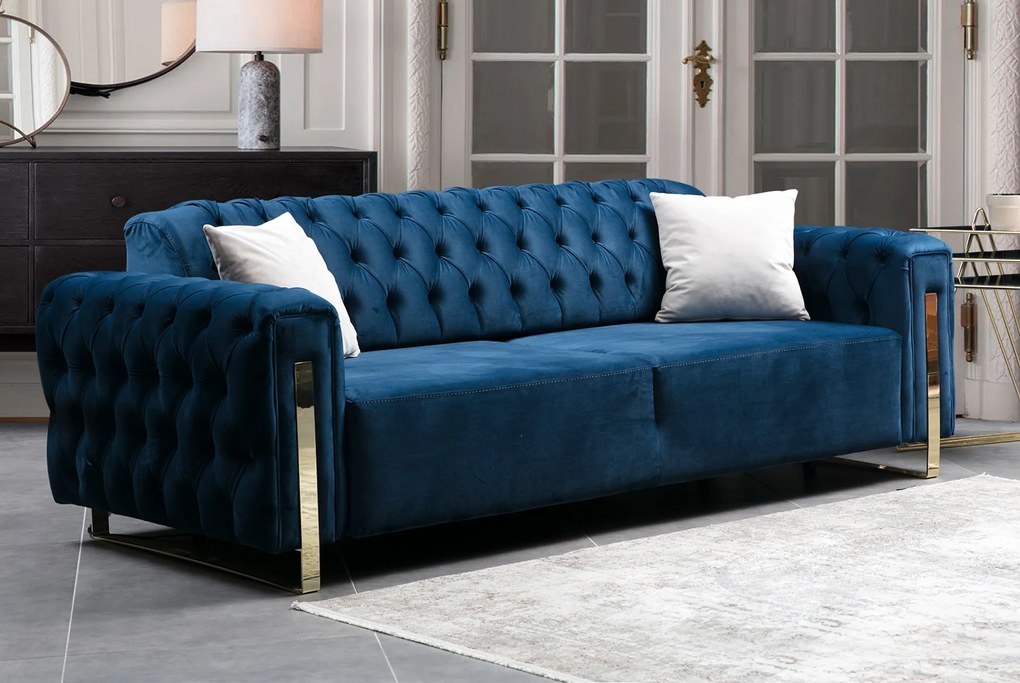 Set diesel sofa electric (canapea extensibila electric + canapea fixa + 1 fotoliu)