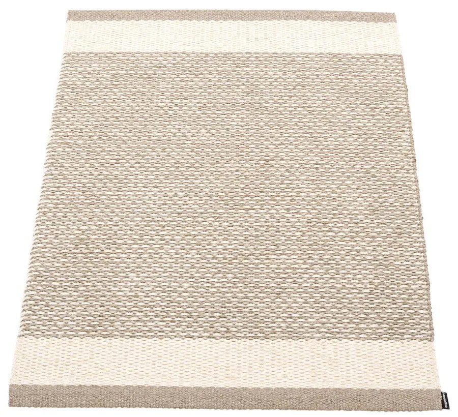 Covor pentru exterior și interior bej 60x85 cm Edit Mud Vanilla – Pappelina