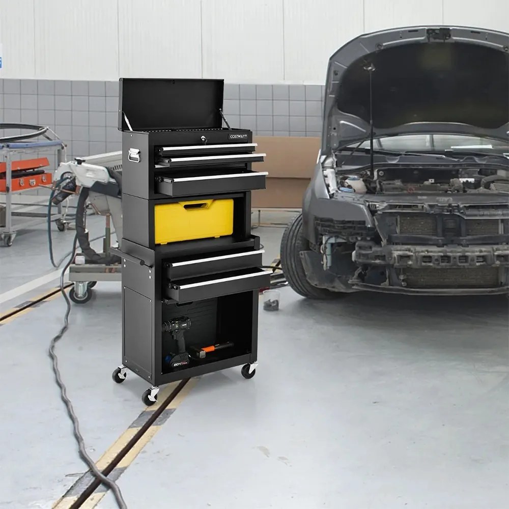 Cutie de scule mobilă 2 în 1