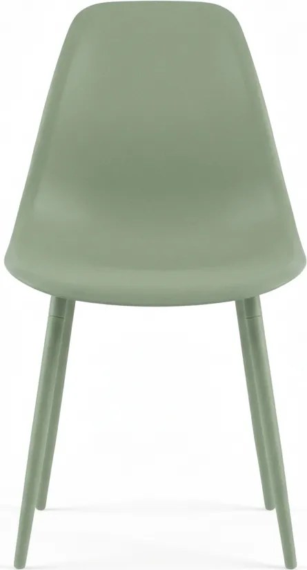 Scaun bucatarie OSAKA plastic, verde deschis