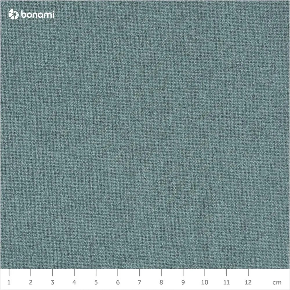 Pat albastru prăfuit tapițat fără somieră 120x200 cm Mattis – Meise Möbel