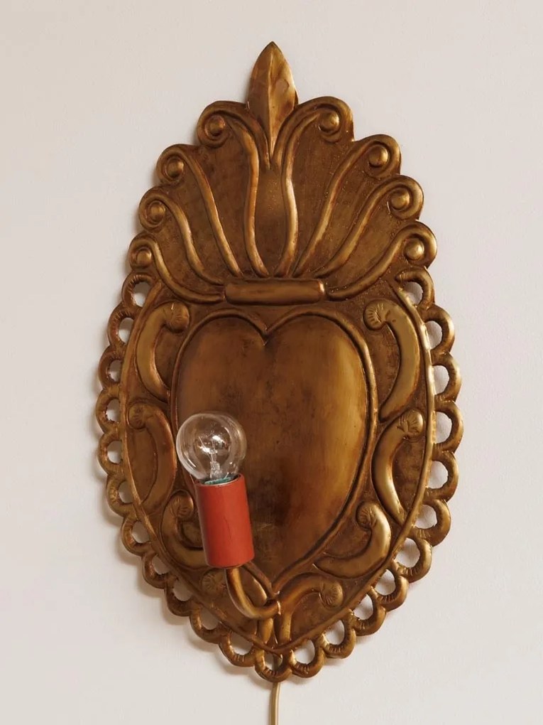 Aplica de perete, din metal, Ex-voto