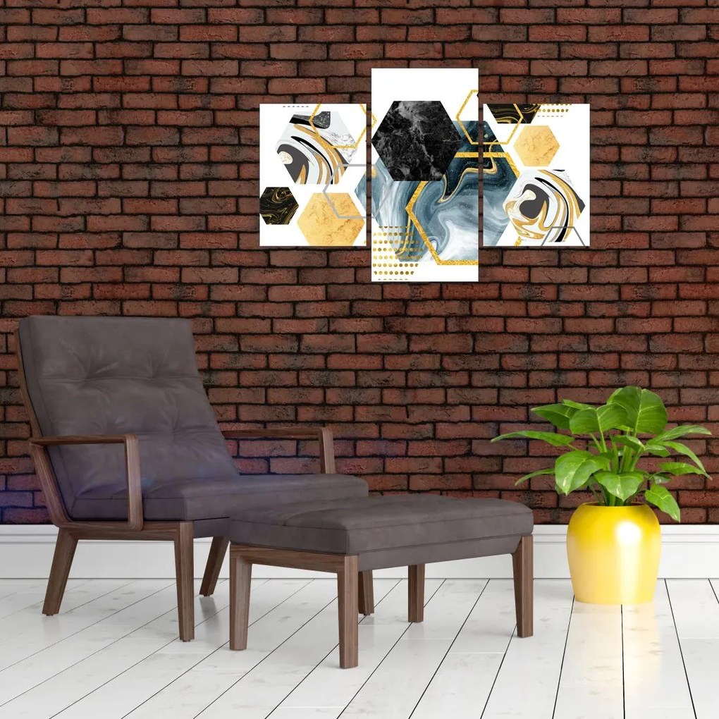 Tablou - Poligon (90x60 cm)