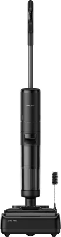 Aspirator vertical si mop Dreame H12 Pro FlexReach HHR44A, 400 W, 18 000 Pa, 50 min, 4 moduri, Curatare umeda pana la 90°C, Autocuratare si autosuscare, Ecran LED, Negru